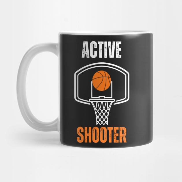 Active shooter basketball by HyzoArt